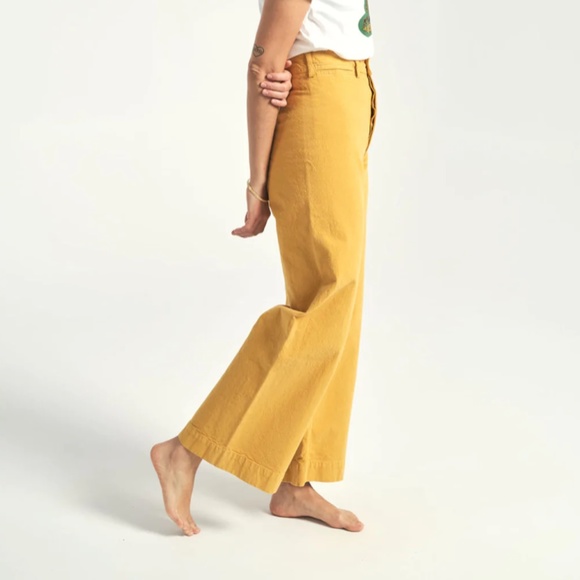 Jesse Kamm Sailor Pants- Caribbean Gold - Picture 11 of 14